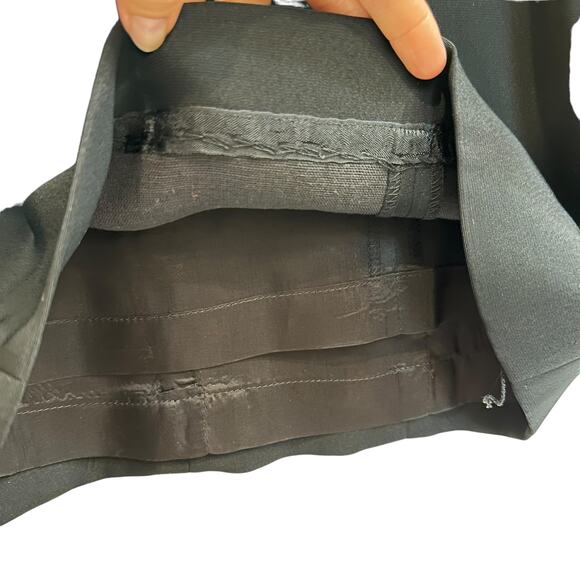 Vintage 90s Nicole Miller Sequin Black Dress Cocktail Union Made in the USA 10 - Picture 4 of 11